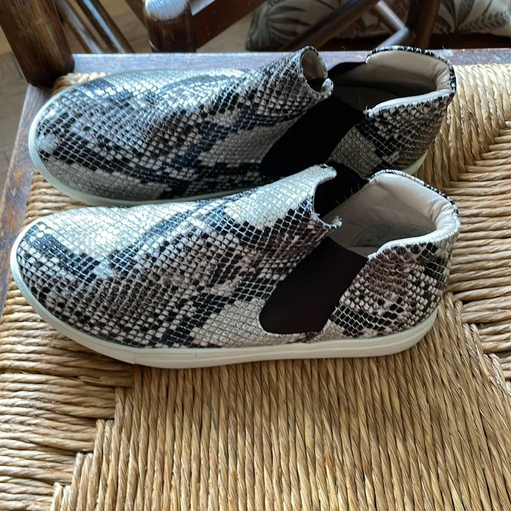 Coconuts by Matisse Snakeskin High Top Slip Ons - Picture 4 of 7